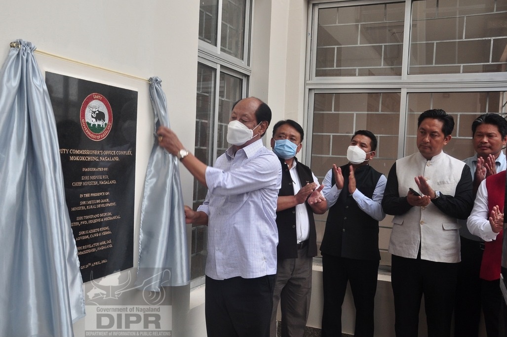 CM INAUGURATES NEW MOKOKCHUNG DC OFFICE