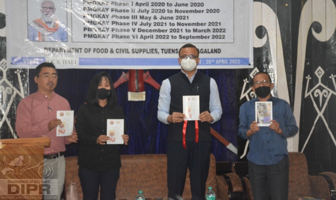 CELEBRATION OF ANNA YOJANA & PUBLIC DISTRIBUTION SYSTEM HELD AT TUENSANG