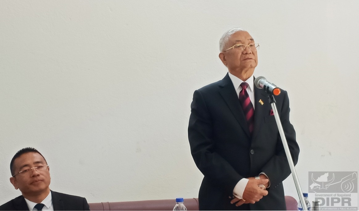 JUSTICE H. K. SEMA VISITS DISTRICT COURT COMPLEX, ZUNHEBOTO
