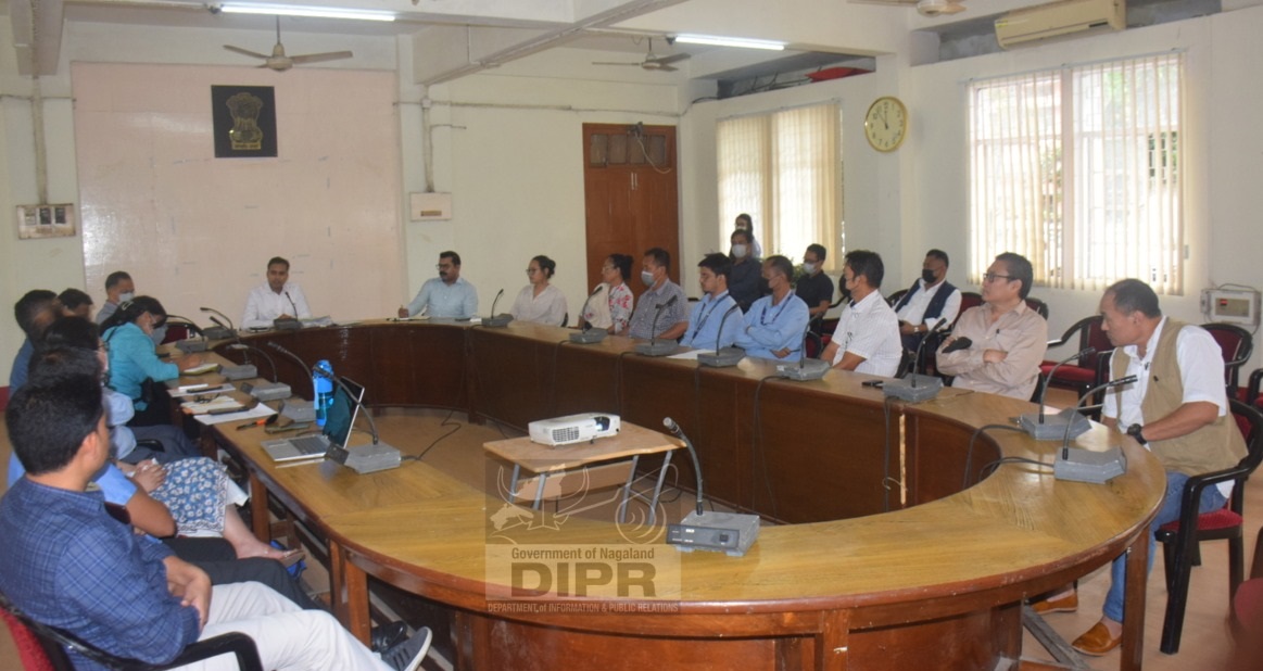 DC DIMAPUR CONVENES DTF MEETING