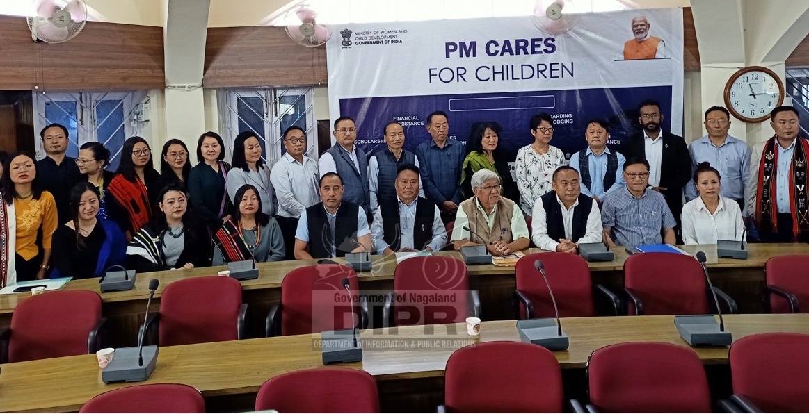 LAUNCHING OF P.M. CARES FOR CHILDREN SCHEME