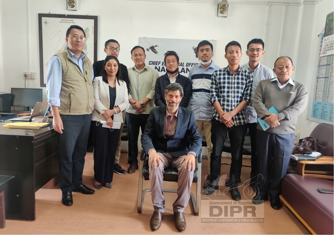 NCS (PROBATIONERS) CALL ON THE CEO NAGALAND