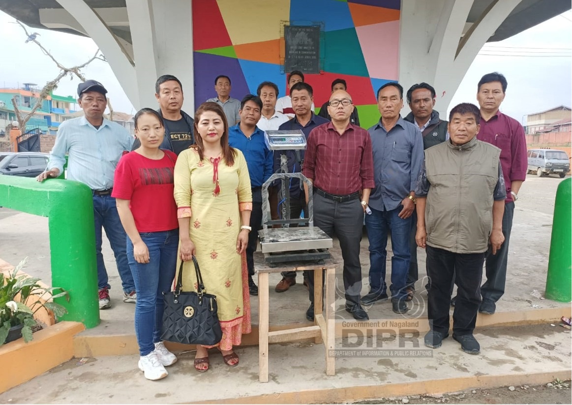 PUBLIC WEIGHING MACHINE INSTALLED IN TUENSANG TOWN
