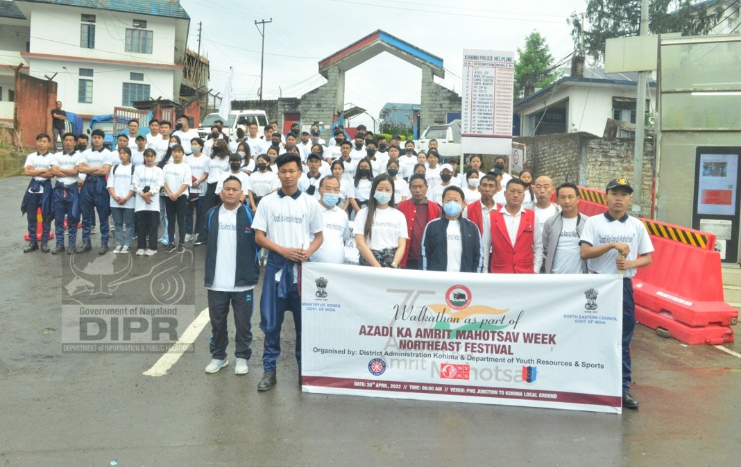 WALKATHON RACE CONDUCTED AT KOHIMA