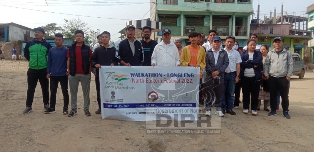 Walkathon at Longleng