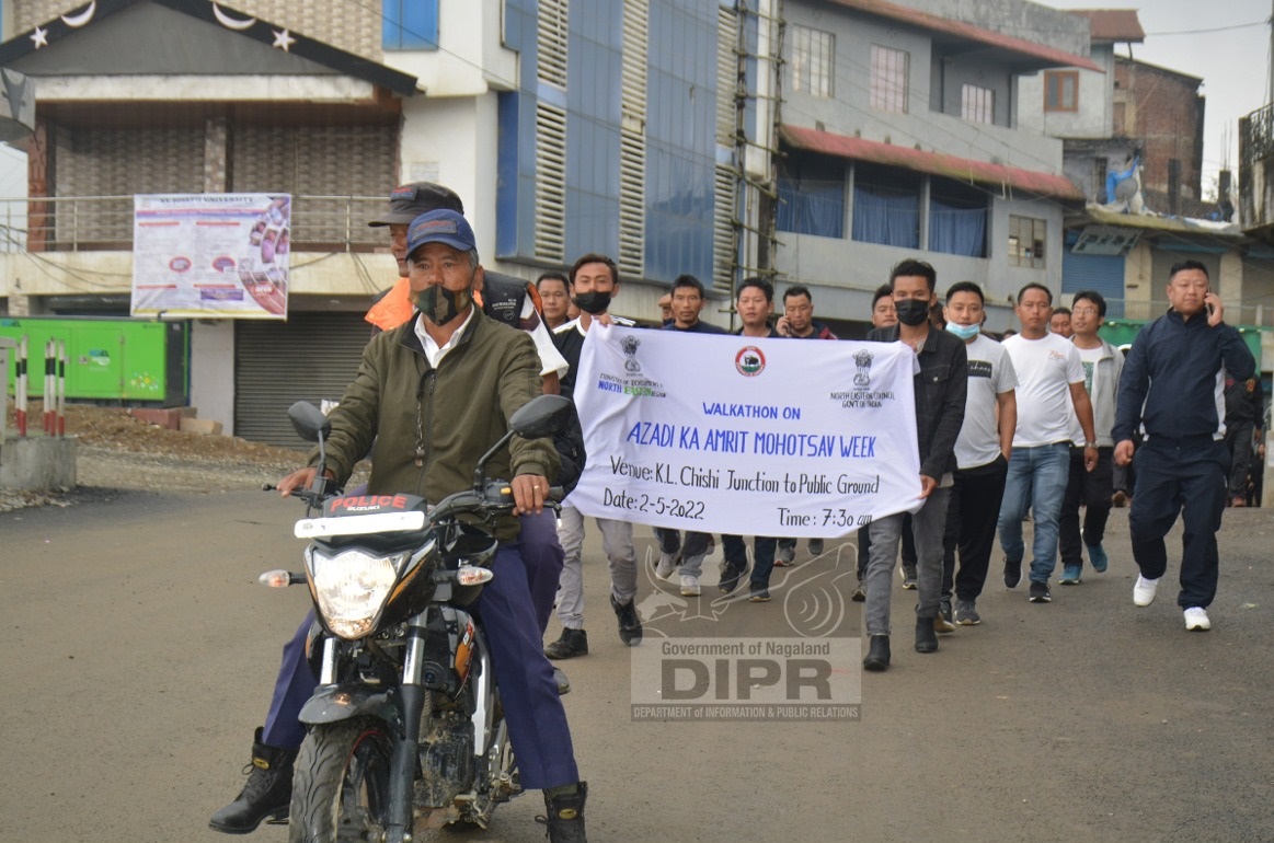 Walkathon at Zunheboto