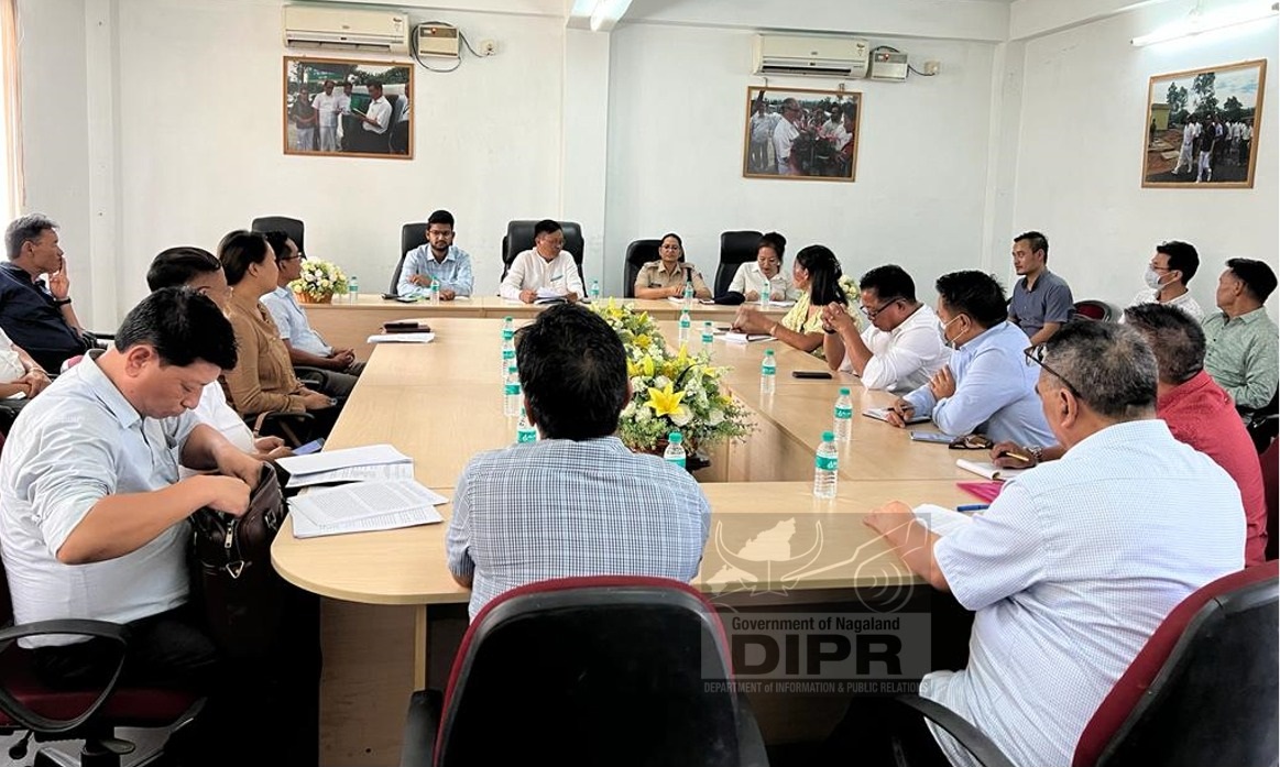 APC Nagaland addressing a coordination meeting