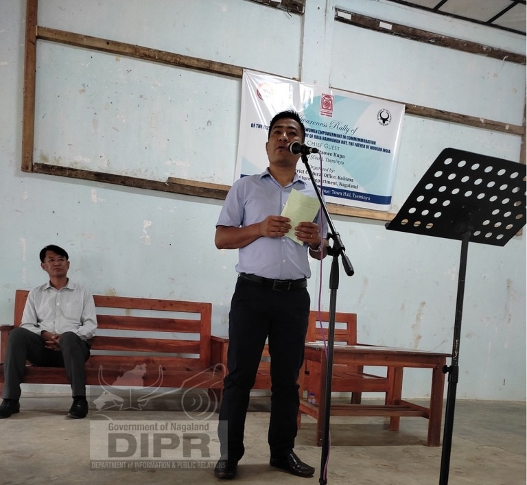 AWARENESS RALLY ON WOMEN EMPOWERMENT AT TSEMINYU