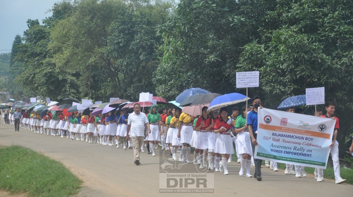 AWARENESS RALLY ON WOMEN EMPOWERMENT HELD AT JALUKIE