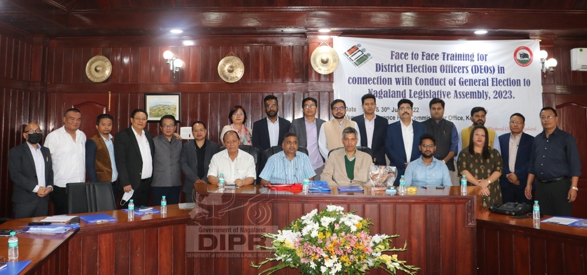 CEO NAGALAND INAUGURATES TRAINING PROGRAM FOR DCs & DEOs