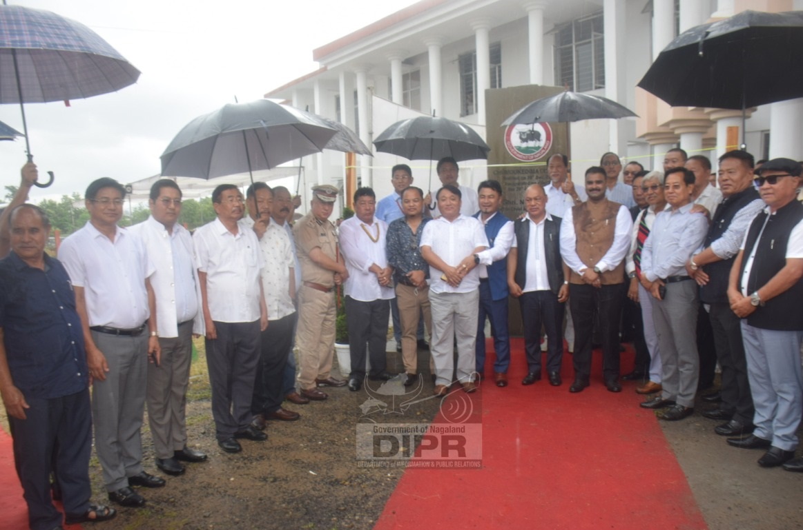 CM RIO INAUGURATES CHUMOUKEDIMA DISTRICT