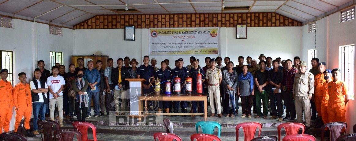 BASIC FIRE FIGHTING TRAINING AT PHEK