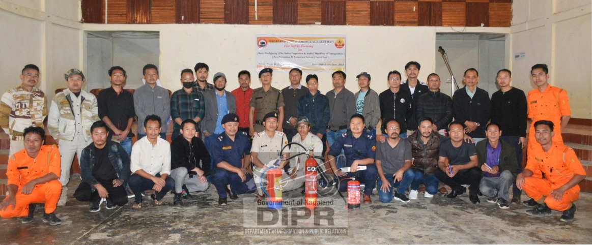 BASIC FIRE FIGHTING TRAINING AT ZUNHEBOTO