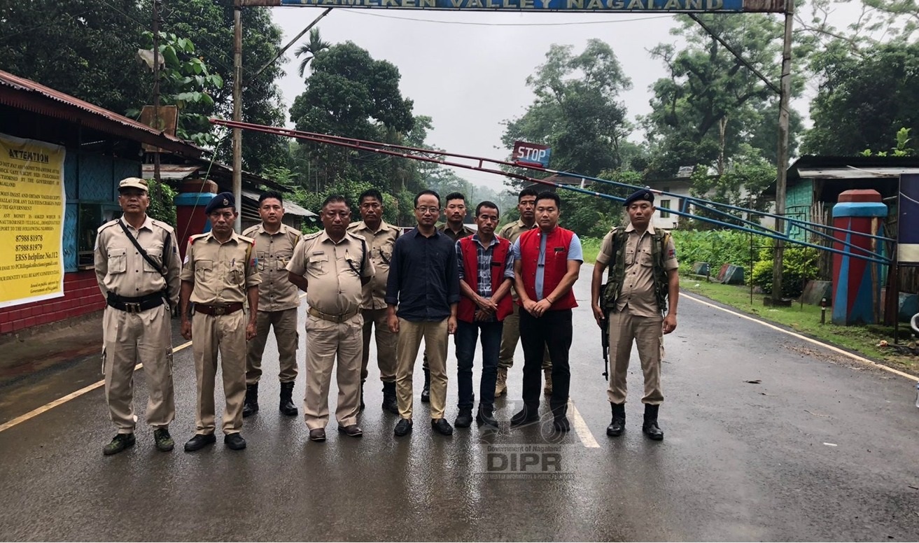 TEAM INSPECTS UNAUTHORIZED CHECK GATES AT TULI