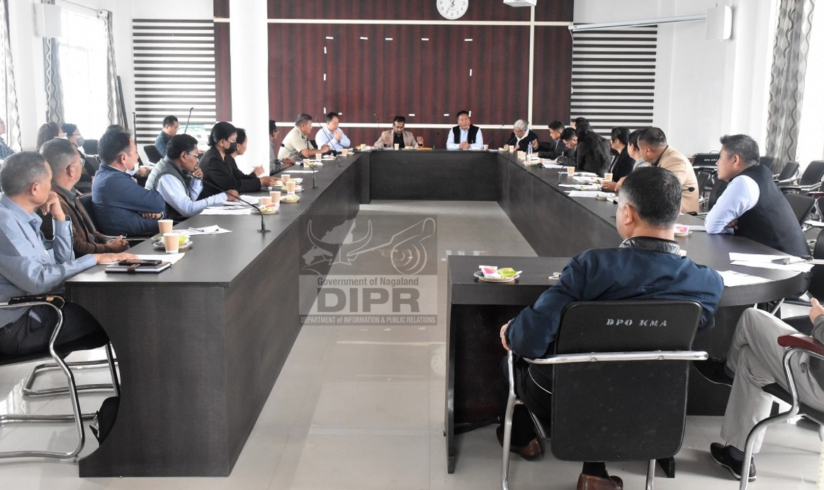 NEW DC KOHIMA ADDRESSES DPDB MEETING