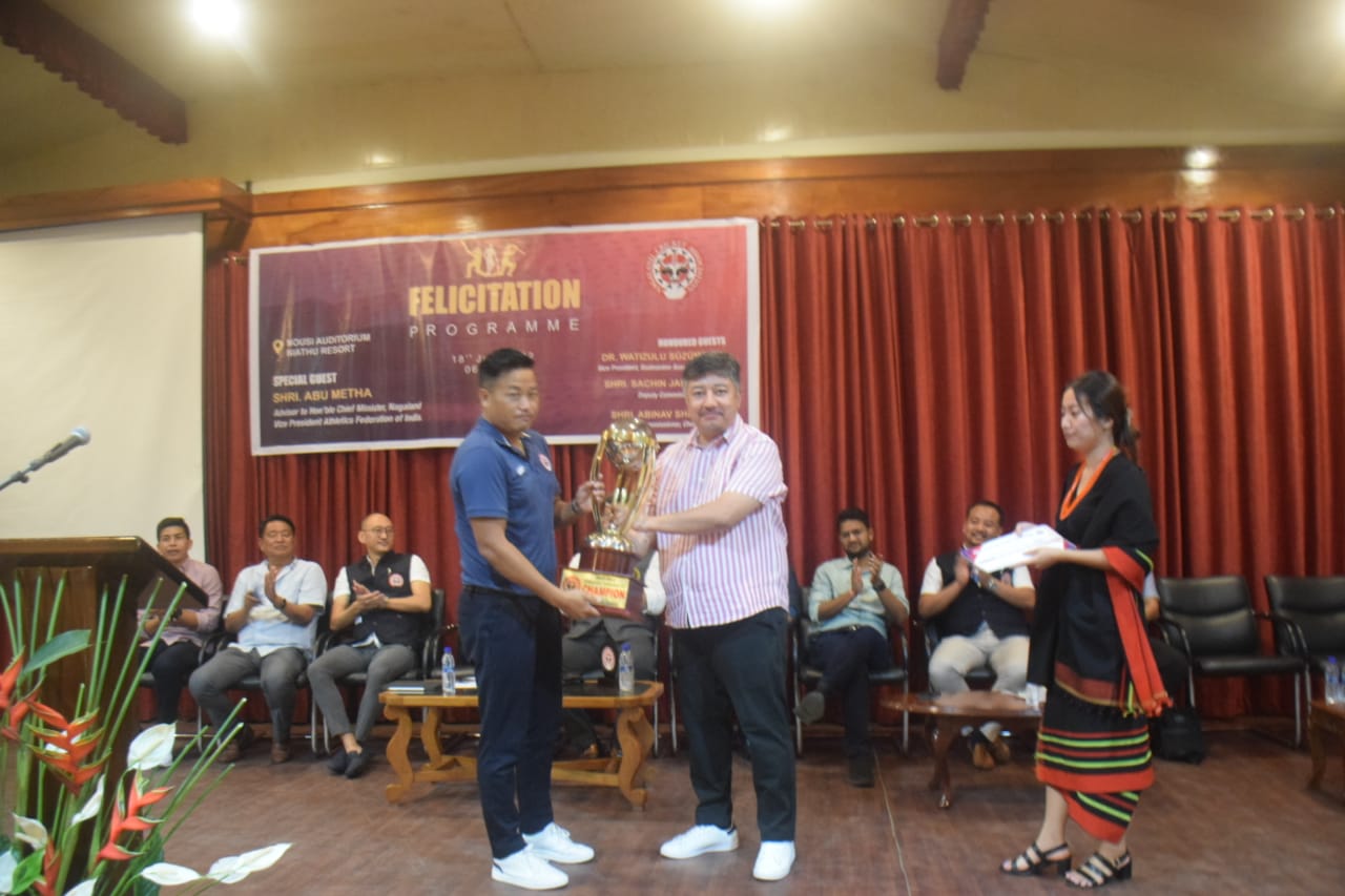 NCA FELICITATES NAGALAND CRICKET TEAMS