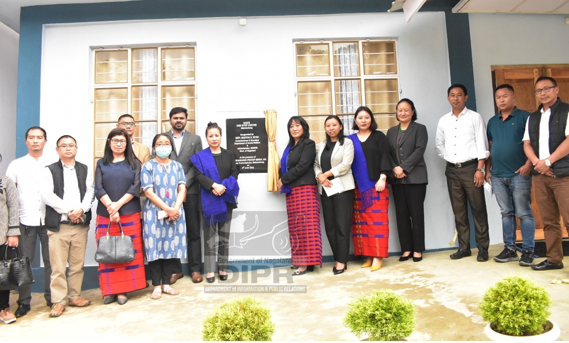 SAKHI ONE-STOP CENTRE BUILDING INAUGURATED IN MOKOKCHUNG