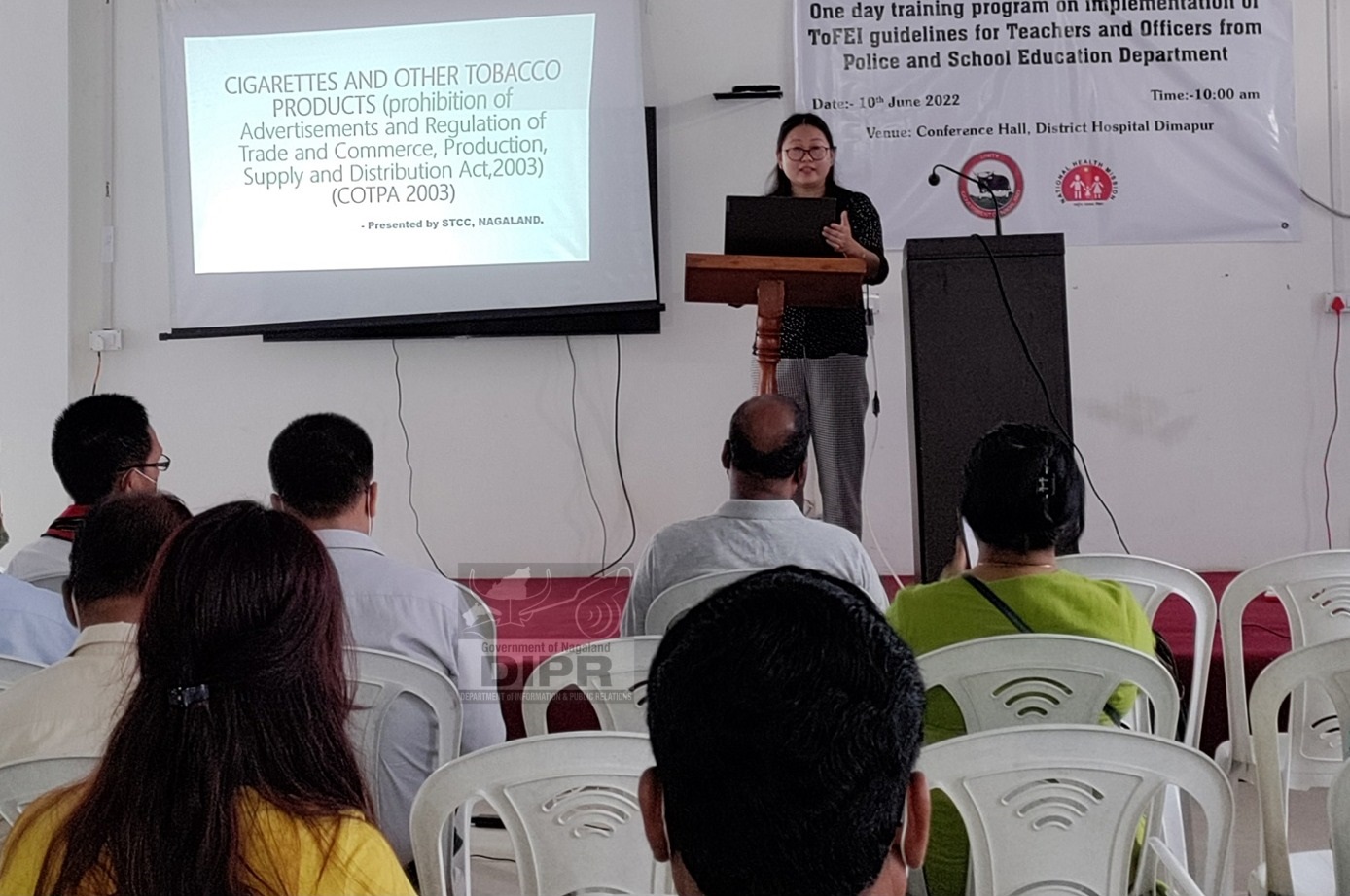 TRAINING ON TOFEI GUIDELINES HELD FOR TEACHERS