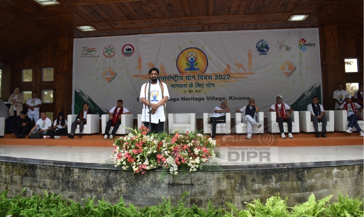 International Yoga Day at Naga Heritage Kisama