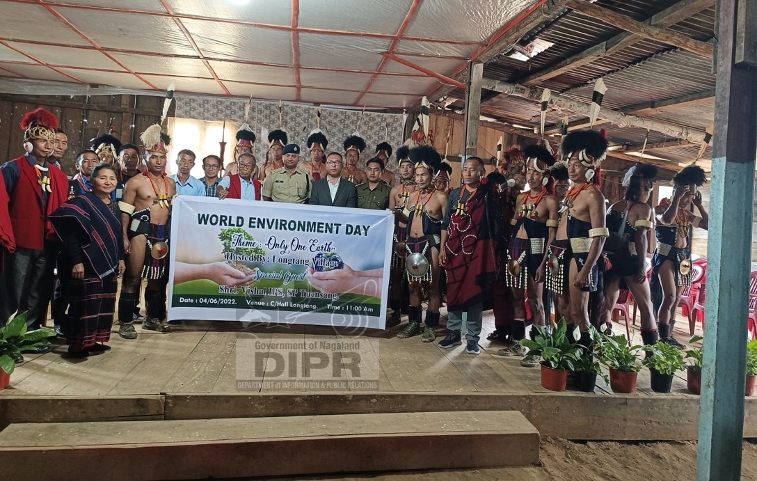 WORLD ENVIRONMENT DAY CELEBRATION AT LONGTANG VILLAGE