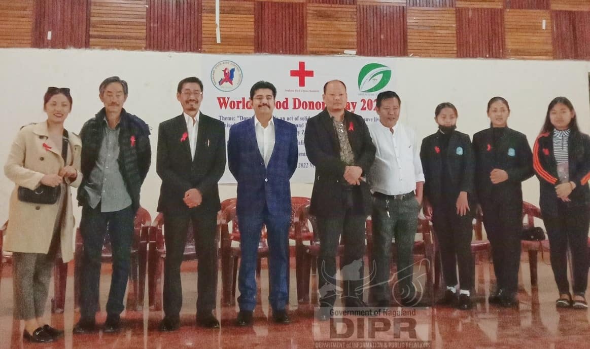 WORLD BLOOD DONOR DAY OBSERVED AT ZUNHEBOTO