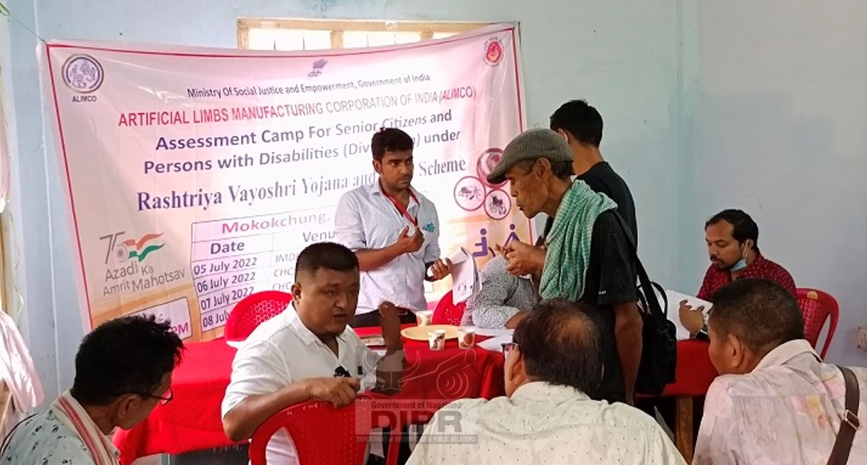 Assessment Camp for Senior Citizen and Person with Disabilities.