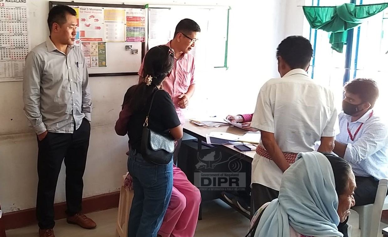 ASSESSMENT CAMP FOR SENIOR CITIZENS AND PwD AT CHANGTONGYA