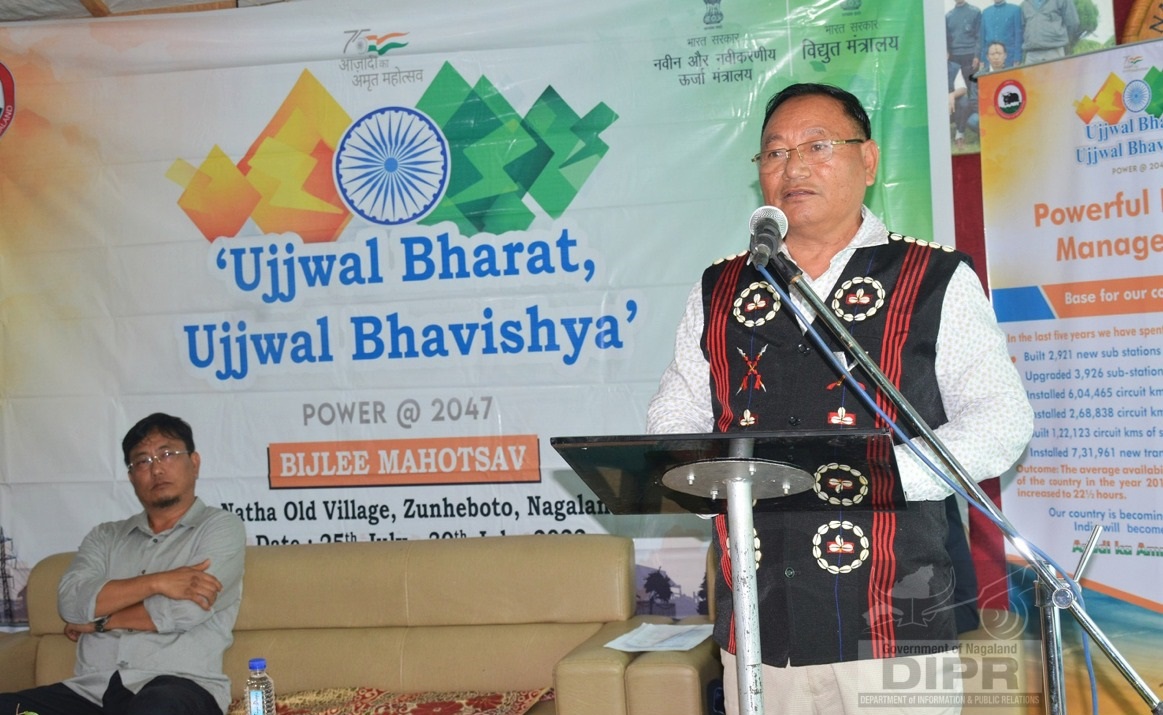 CELEBRATION OF BIJLEE MAHOTSAV AT ZUNHEBOTO