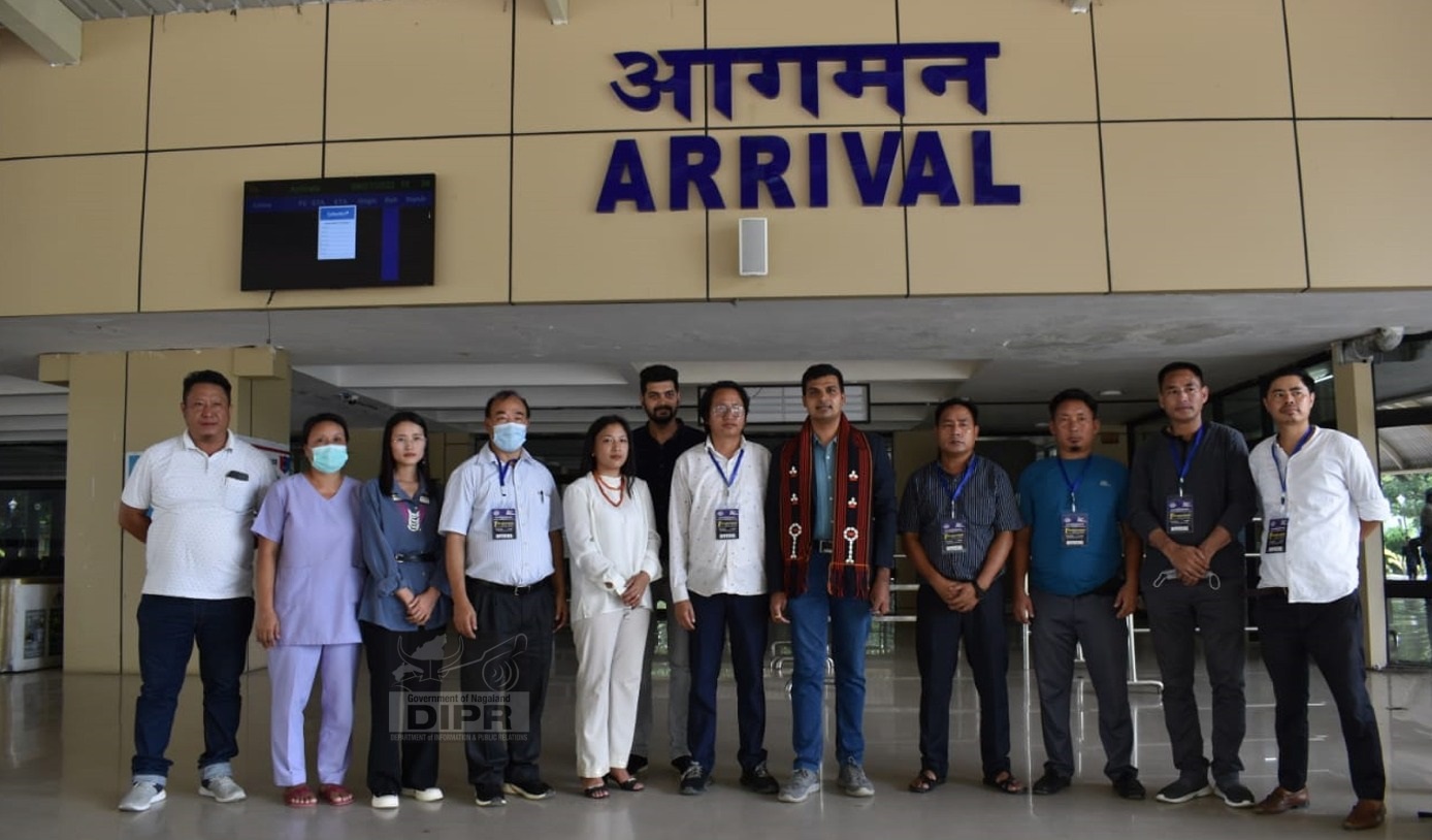 CHESS GRAND MASTER ANKIT ARRIVES NAGALAND