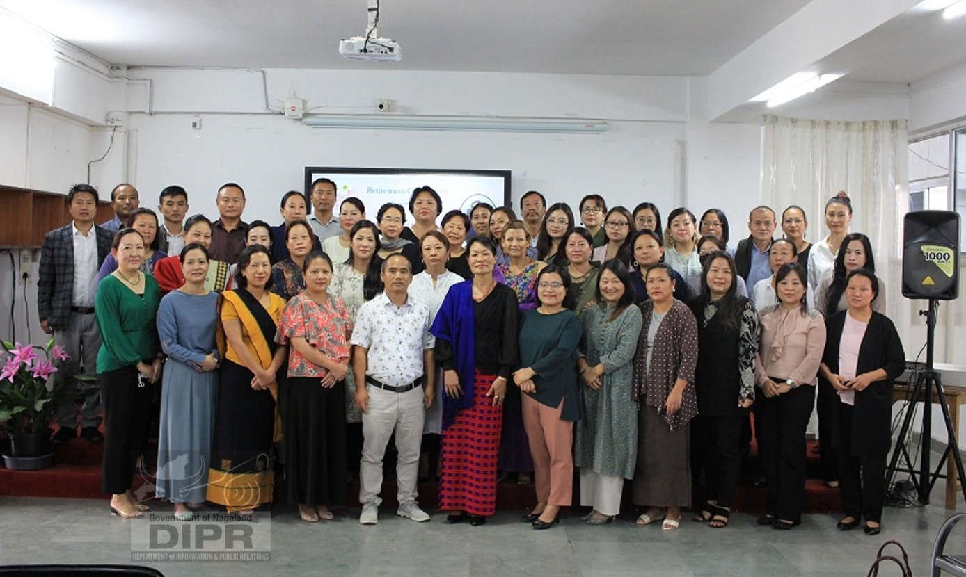 KOHIMA COLLEGE, KOHIMA ACCORDS FAREWELL TO PRINCIPAL
