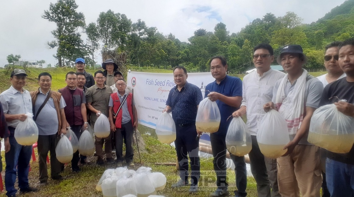 FISH SEEDLINGS RELEASED AT NSONJI LAKE
