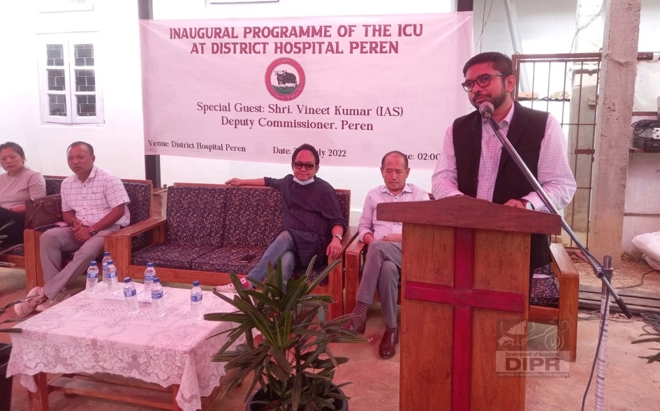 DC PEREN INAUGURATES DISTRICT HOSPITAL ICU AT PEREN