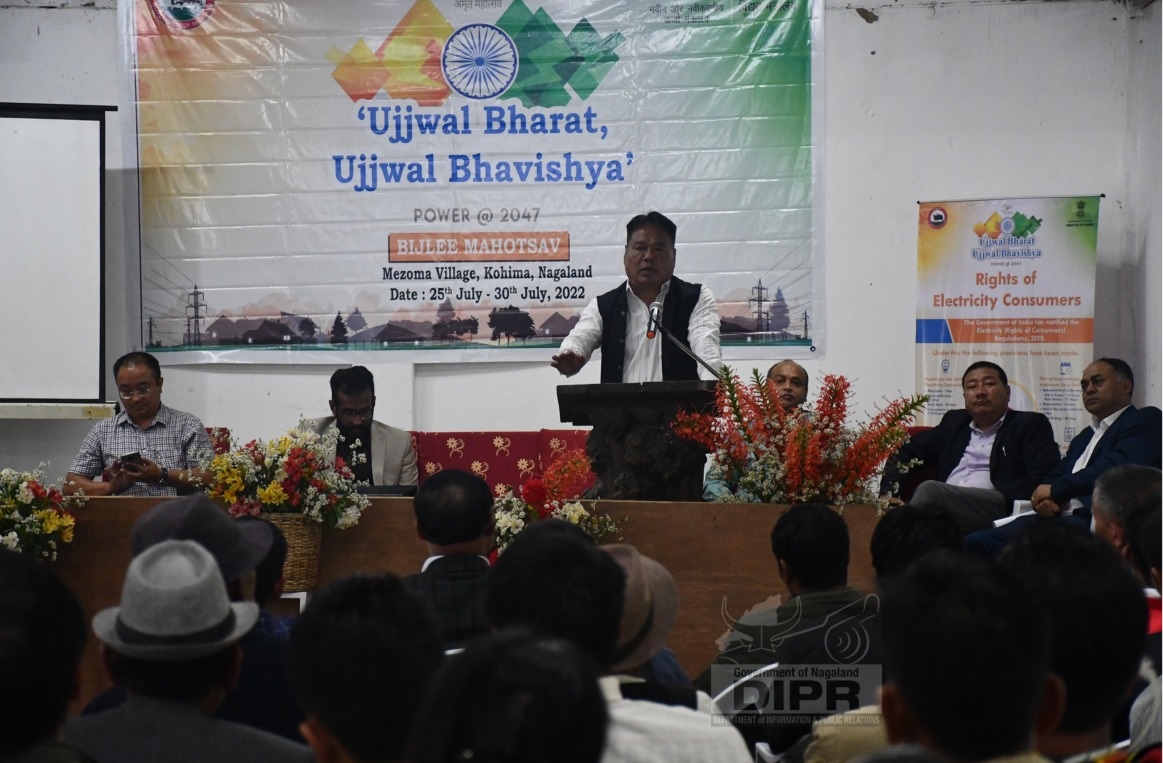 CELEBRATION OF BIJLEE MAHOTSAV AT KOHIMA