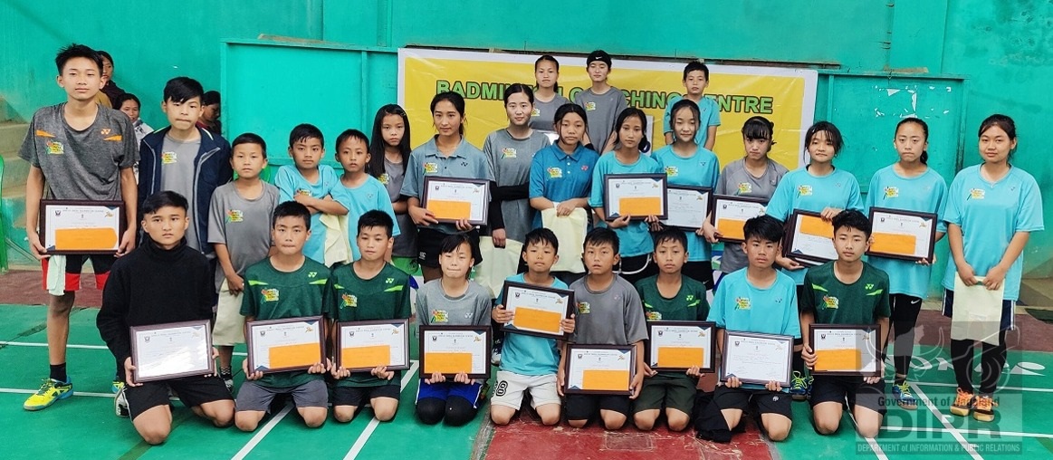KHELO INDIA BADMINTON TOURNAMENT AT ZUNHEBOTO CONCLUDES