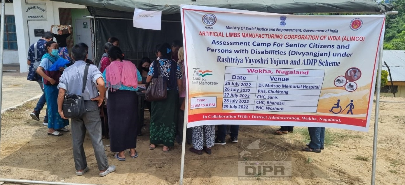  SENIOR CITIZENS AND PERSONS WITH DISABILITY ASSESSMENT CAMP HELD AT CHC BHANDARI