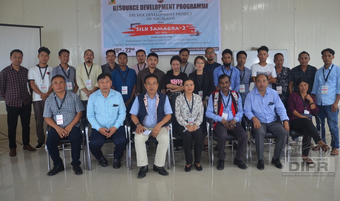 RESOURCE DEVELOPMENT PROGRAMME ON ERI SILK HELD