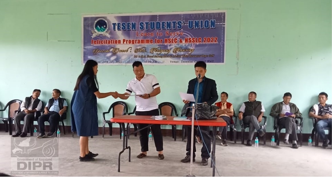 TESEN STUDENTS UNION FELICITATES HSLC & HSSLC PASSED OUT STUDENTS