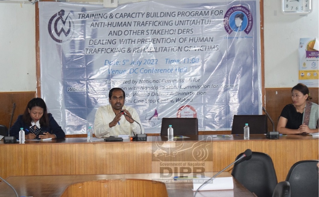 TRAINING AND CAPACITY BUILDING FOR ANTI HUMAN TRAFFICKING UNIT HELD AT WOKHA