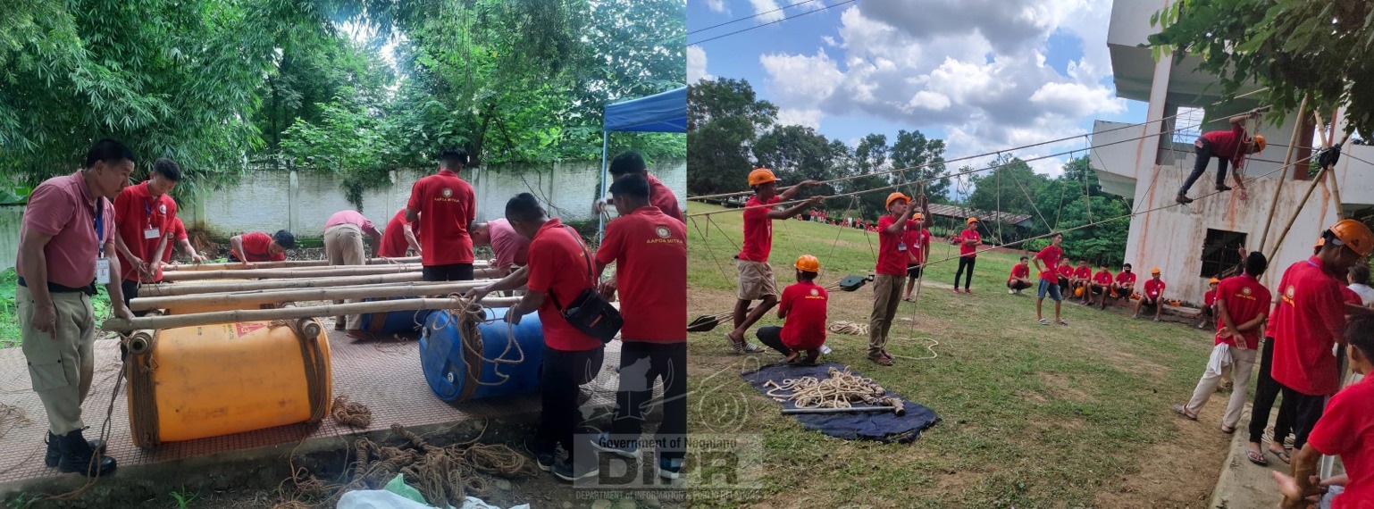 TRAINING ON SEARCH & RESCUE UNDERWAY