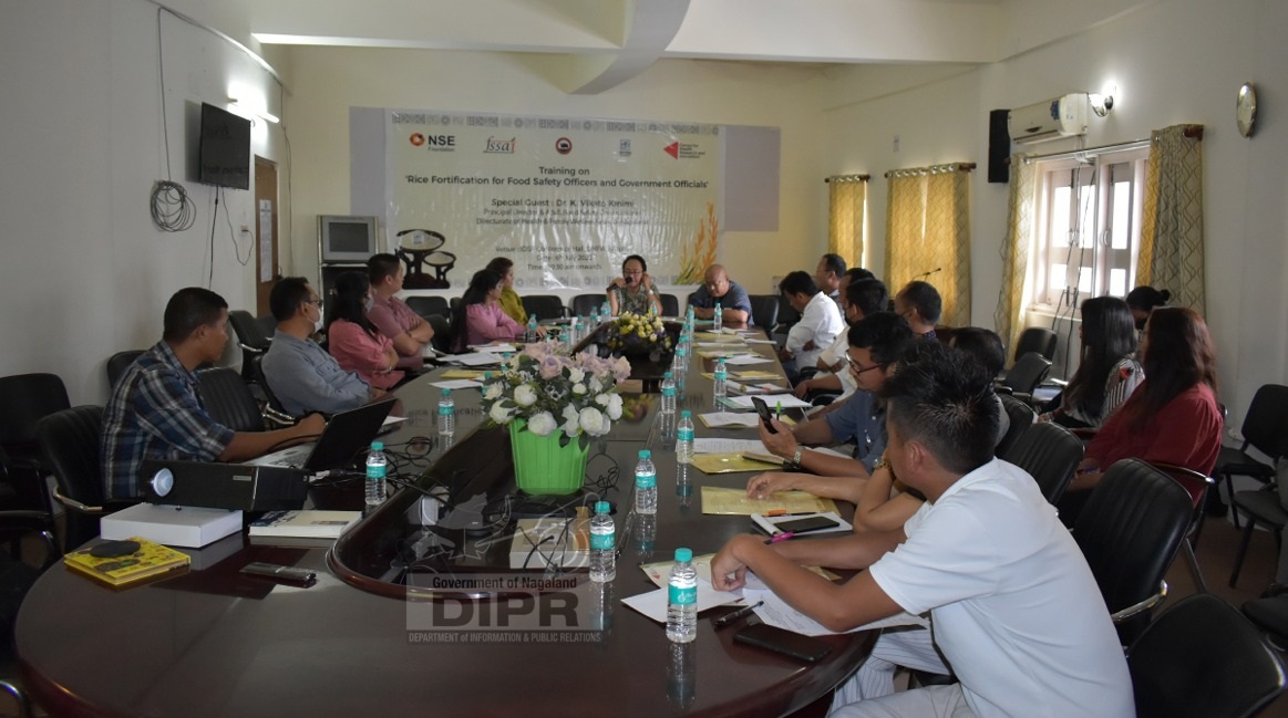 TRAINING HELD ON RICE FORTIFICATION FOR BETTER NUTRITION OUTCOMES