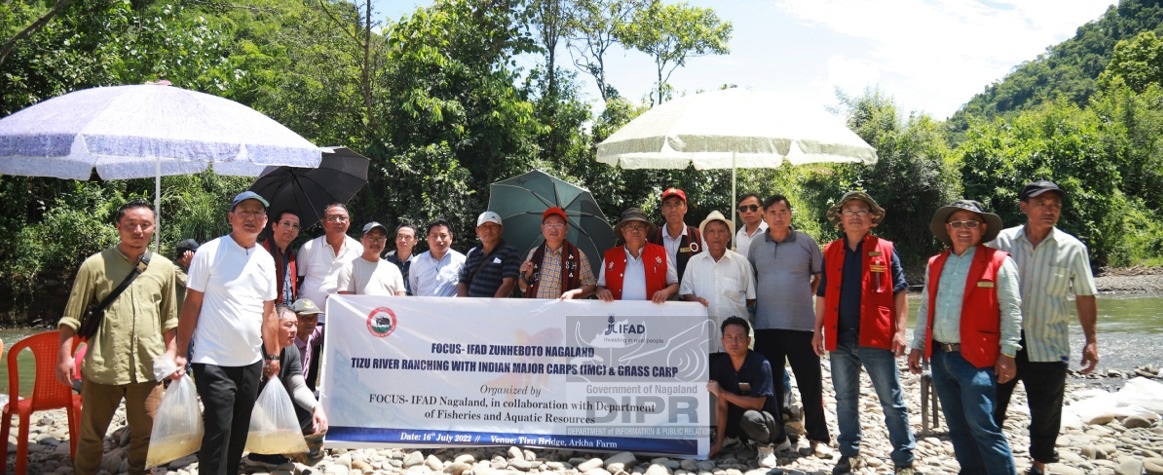 RIVER RANCHING WITH CARPS HELD AT TIZU RIVER