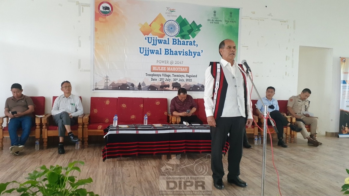 CELEBRATION OF UJJWAL BHARAT, UJJWAL BHAVISHYA HELD   AT TSEMINYU
