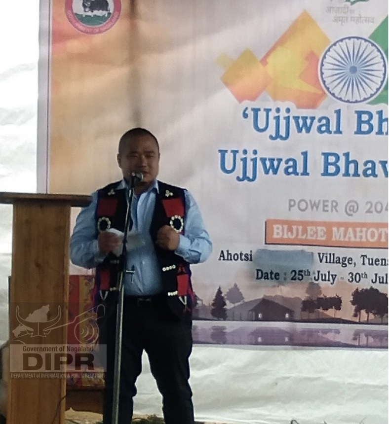 CELEBRATION OF BIJLEE MAHOTSAV AT TUENSANG