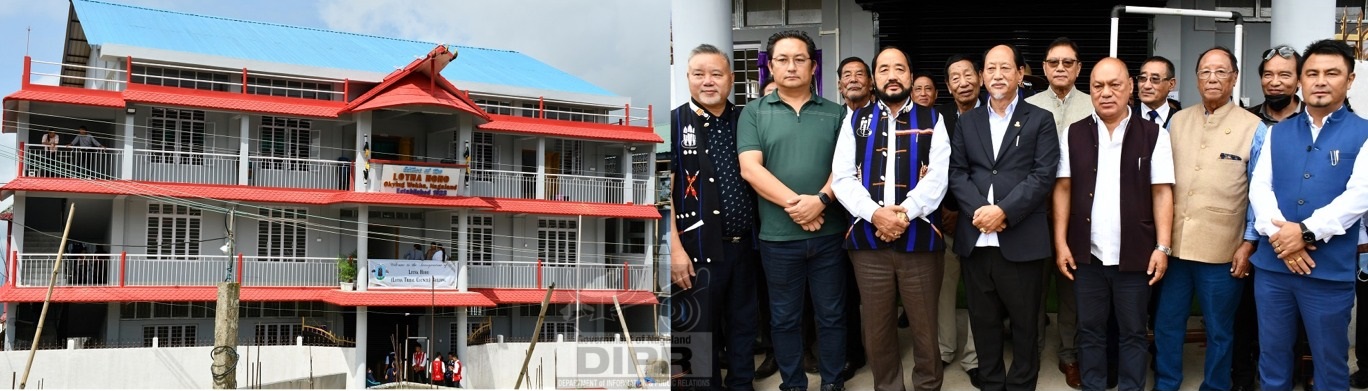  NAGALAND CHIEF MINISTER INAUGURATES LOTHA HOHO-KI (LTC) BUILDING