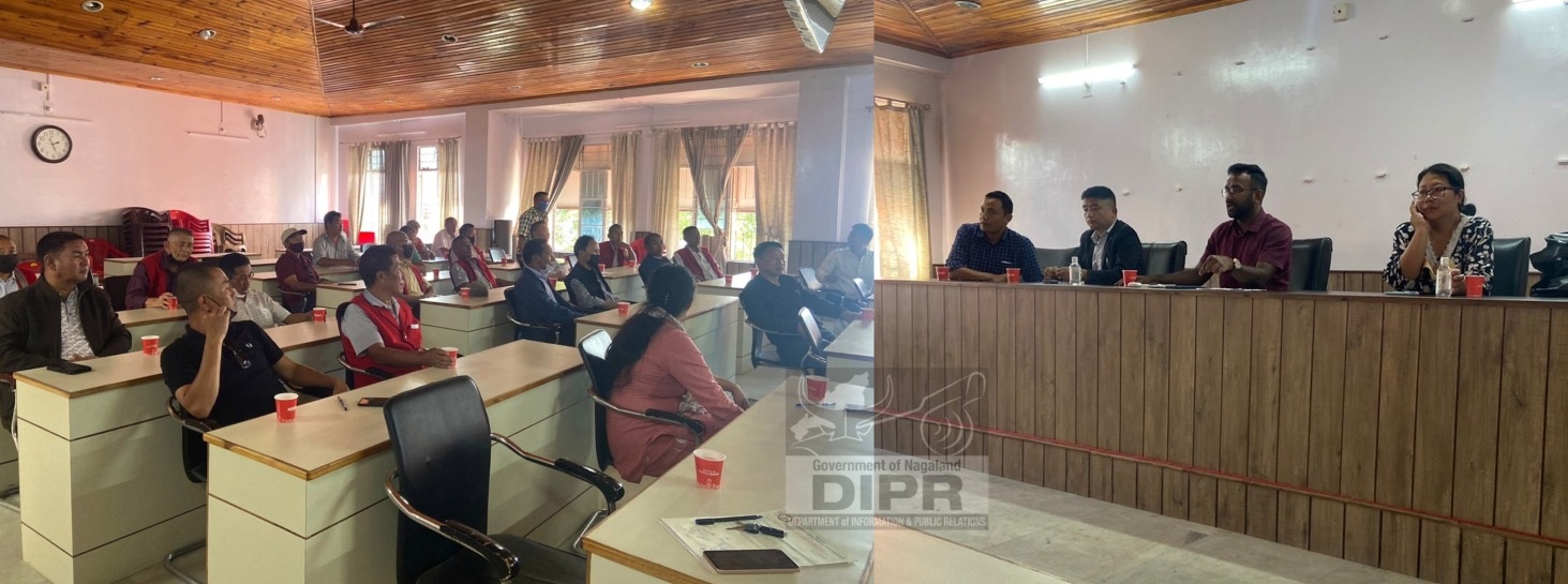 DC Kohima holds meeting with various CSOs of Kohima town