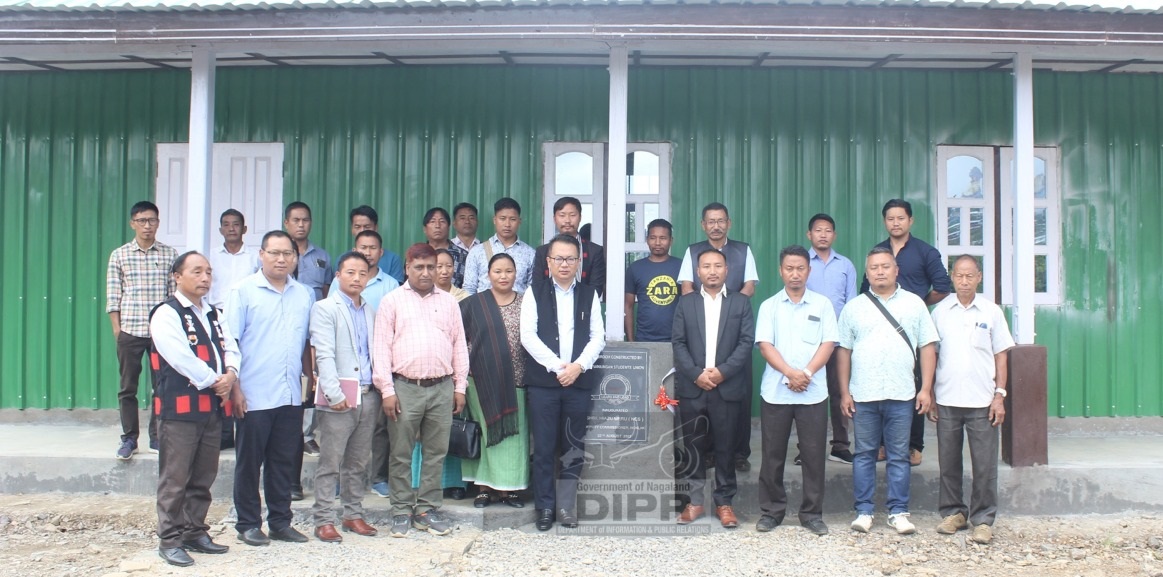 CLASSROOMS INAUGURATED AT GHSS NOKLAK   