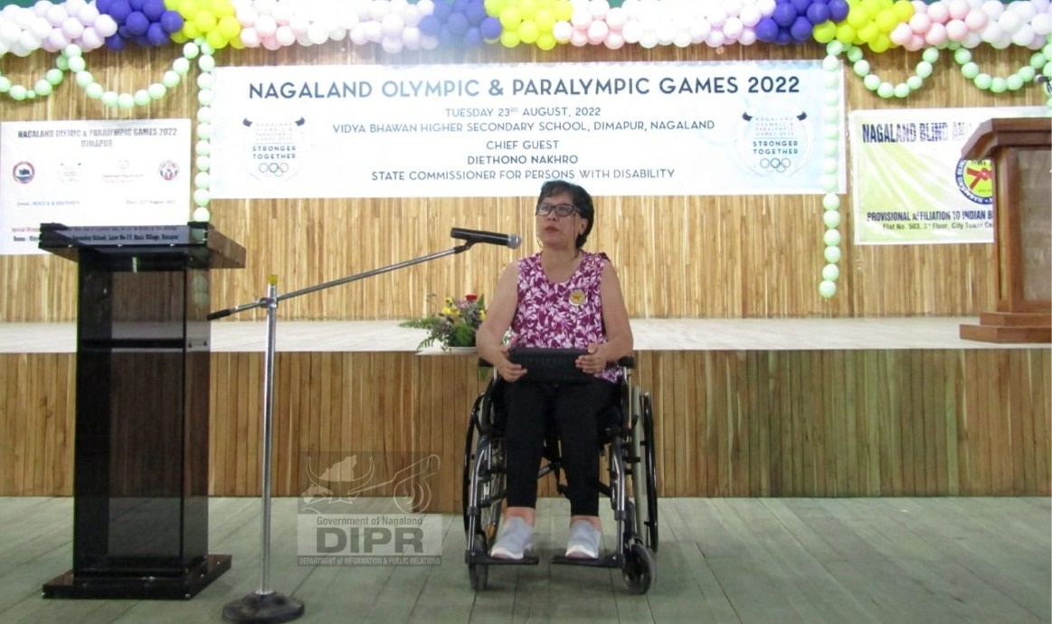 NAGALAND PARALYMPIC UNDERWAY AT DIMAPUR