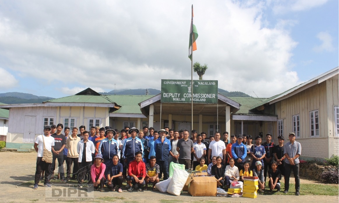 SPORTS KITS DISTRIBUTED AT NOKLAK