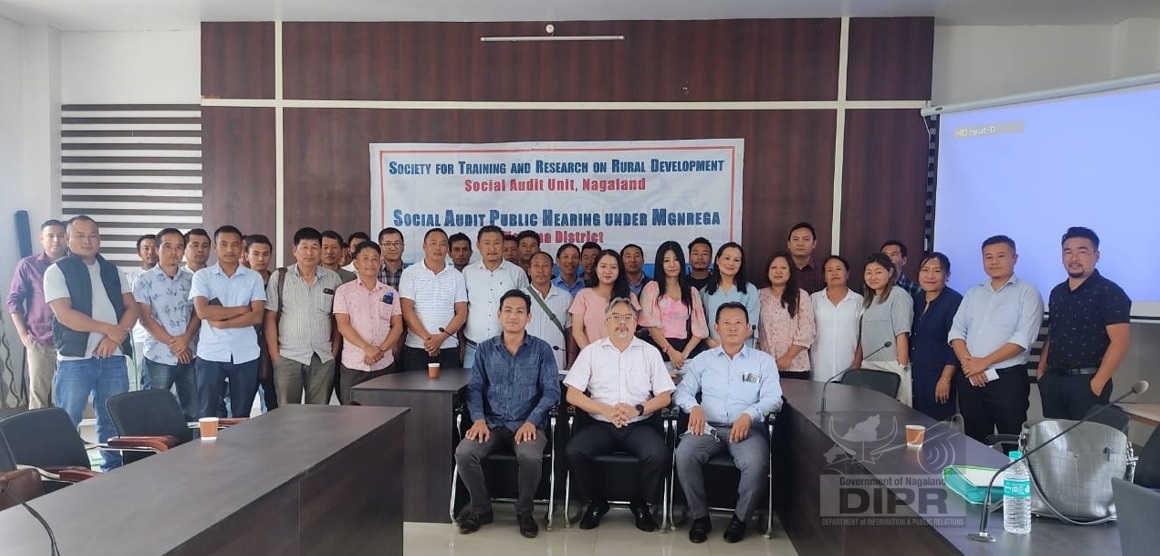 District Level Social Audit Public hearing held at Kohima