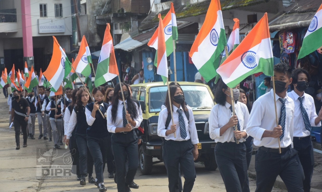 Har Ghar Tiranga campaign at Mokokchung